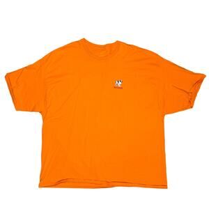 Vtg Y2K Big Dogs Mens Orange Graphic T-Shirt Size 3XL I Am the Big Dog